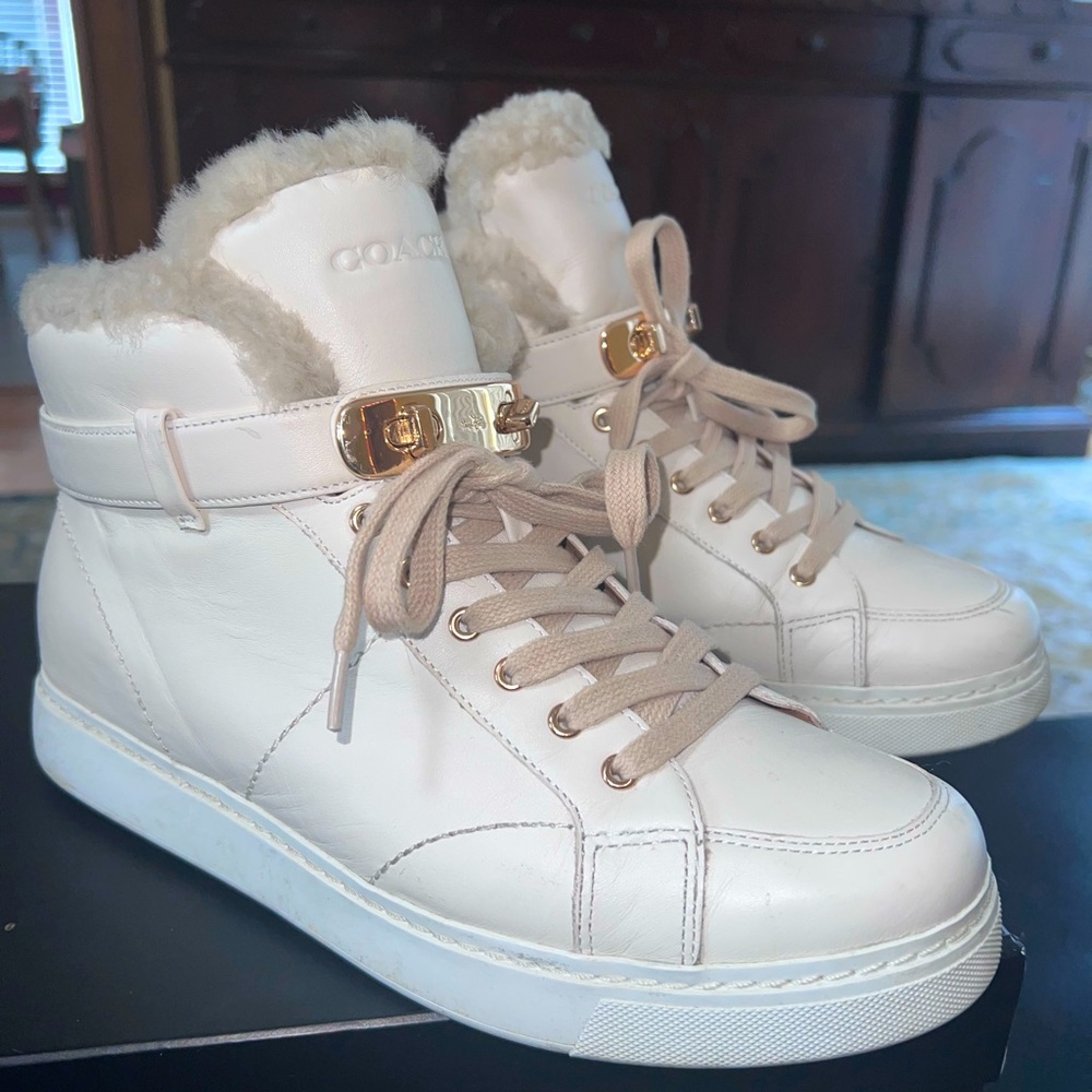 COACH RICHMOND SHRL Cold Weather Boots sz 9